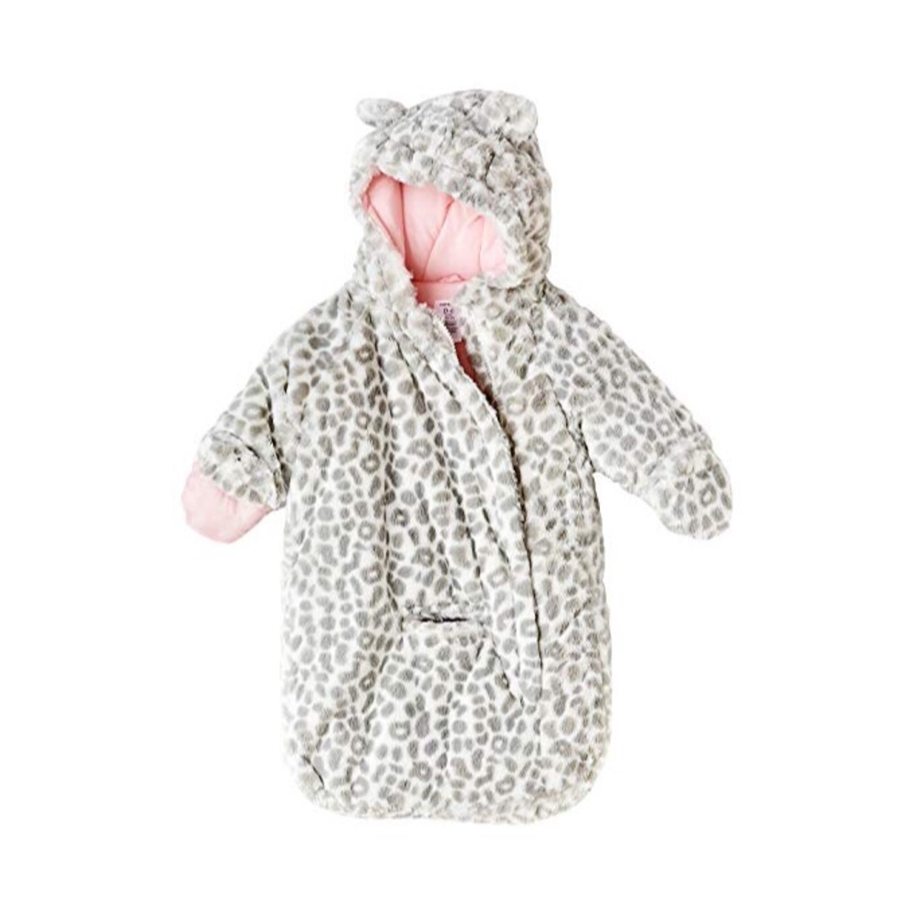 Carter’s Faux Fur Cheetah Pram Bag NWT